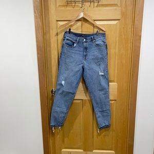 Acid Washed Trey Skinny Gap Jeans size 31 unhemmed